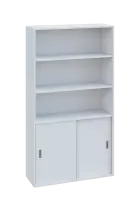 SPD 54/100 skříň s posuvnými dveřmi/nika, 1850x1000x400, bílá